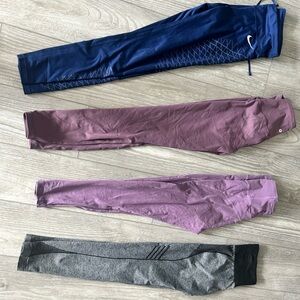 Bundle of 4 leggings, nike, 90 degrees, sustainable fashion